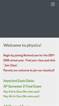 Mobile Screenshot of jfkphysics.com